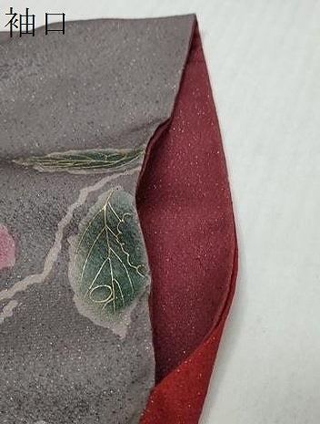 平和屋着物●豪華振袖　駒刺繍　雪輪花蝶文　金彩　銀通し地　正絹　逸品　DABI9099ud