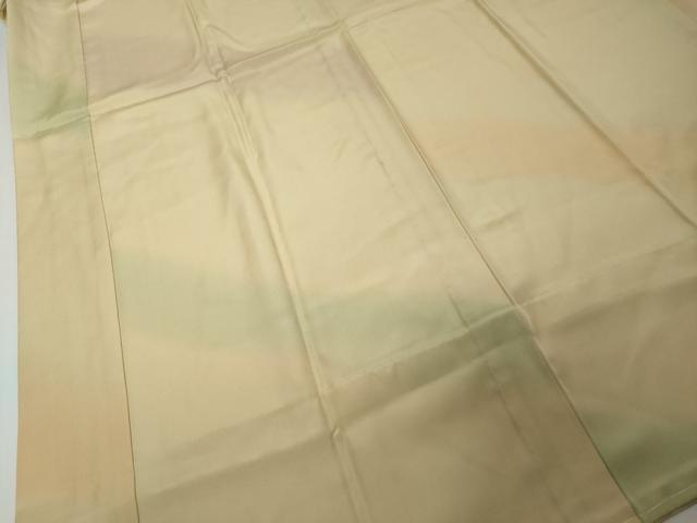 平和屋着物●長襦袢　無双仕立て　斜縞　暈し染め　正絹　逸品　未使用　DABI9119ud
