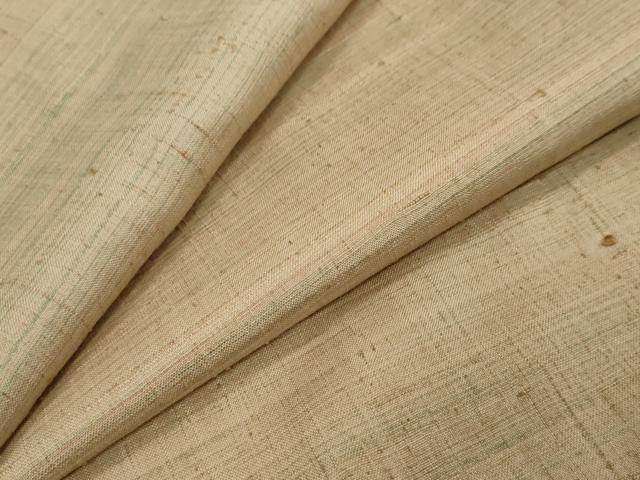 平和屋着物●上質な紬　霞文　正絹　逸品　DABI9181ud