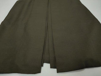 平和屋着物●男性　行灯袴　亀甲文　正絹　逸品　DABI9190ud