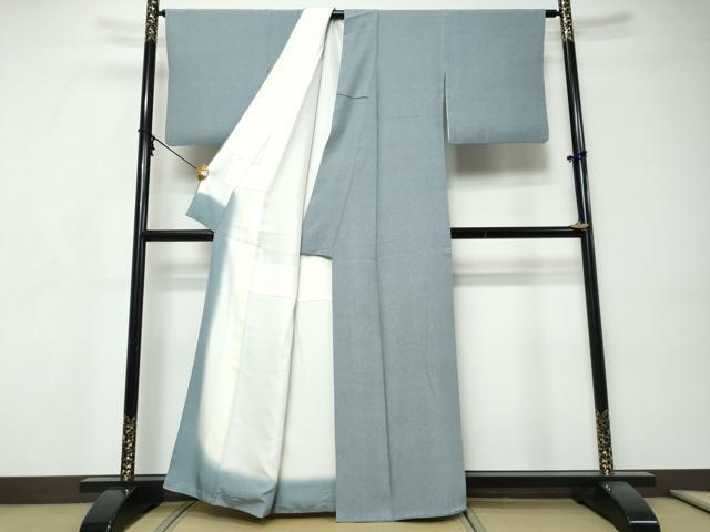 平和屋着物●江戸小紋師　星野教治　江戸小紋　鮫小紋柄　正絹　逸品　DABI9194ud