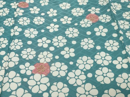 平和屋着物●訪問着　舞花文　金彩　正絹　逸品　DABI9206ud