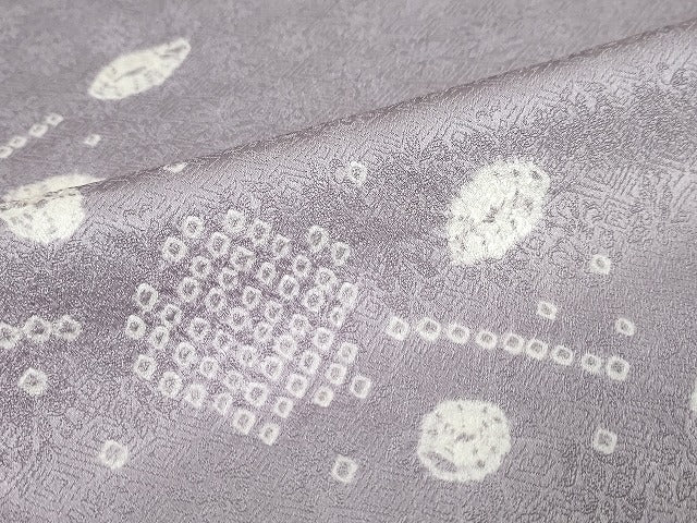 平和屋着物●訪問着　絞り　刺繍　辻が花　金糸　正絹　逸品　未使用　DABI9212ud