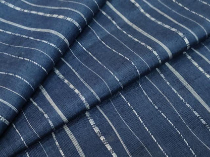 平和屋着物●上質な紬　変わり縞　正絹　逸品　DABI9218ud