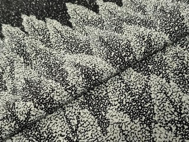 平和屋着物●訪問着　樹林文　暈し染め　たたき染め　正絹　逸品　DABI9237ud