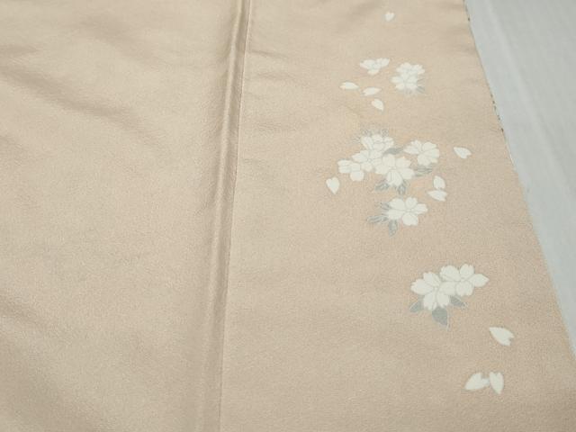 平和屋着物●訪問着　駒刺繍　吉祥草花文　暈し染め　金彩　正絹　逸品　DABI9244ud