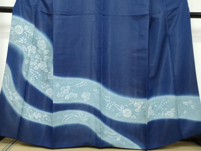 平和屋着物●訪問着　辻が花　金通し地　正絹　逸品　DABI9252ud