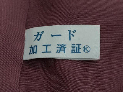 平和屋着物●前田仁仙　仁仙更紗　小紋　霞文　暈し染め　正絹　逸品　DABI9258ud