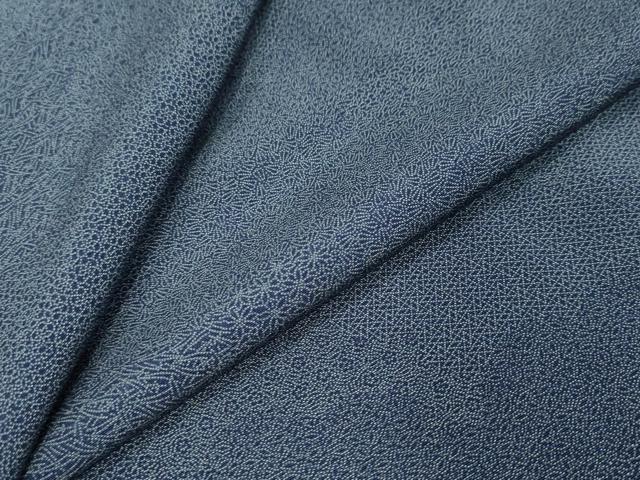 平和屋着物●江戸小紋　寄せ小紋柄　正絹　逸品　DABI9269ud