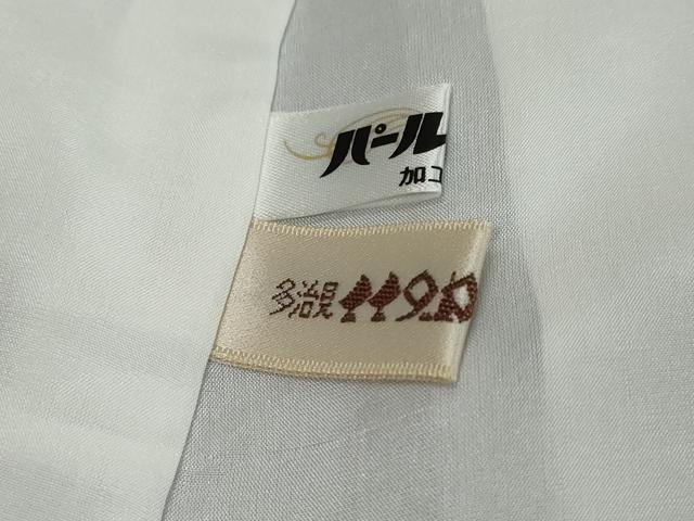 平和屋着物●上質な色無地　藤納戸色　ロング丈　正絹　逸品　未使用　DABI9277ud