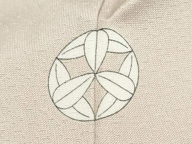 平和屋着物●西陣　京の名門　じゅらく謹製　帝王紫　訪問着　駒刺繍　風景草花文　暈し染め　金彩　正絹　逸品　未使用　DABI9297ud