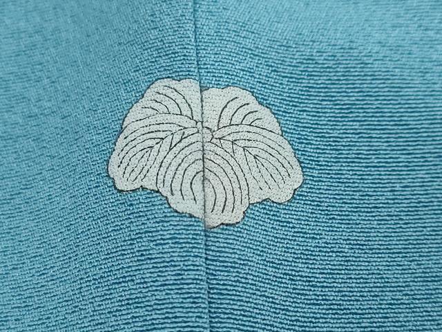 平和屋着物●訪問着　友禅　作家物　草花文　正絹　逸品　DABI9298ud