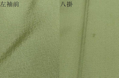 平和屋着物●訪問着　友禅　作家物　枝花文　正絹　逸品　DABI9300ud