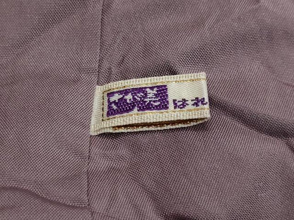 平和屋着物●本場染大島紬　横段草花文　さが美扱い　正絹　逸品　DABI9307ud