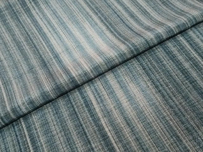 平和屋着物●上質な小紋　変わり縞　正絹　逸品　DABI9334ud