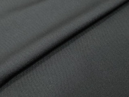 平和屋着物●男性　黒紋付　正絹　逸品　DABI9350ud