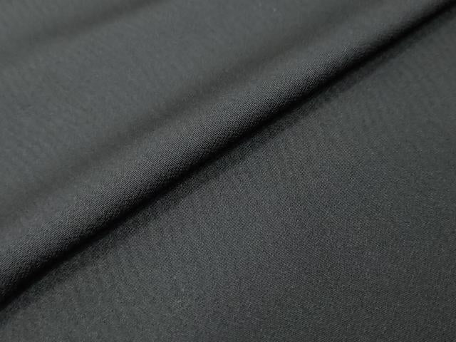 平和屋着物●男性　黒紋付　正絹　逸品　DABI9350ud