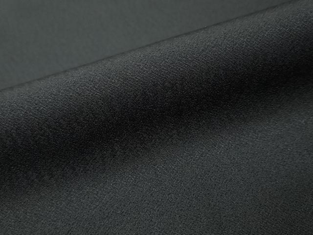 平和屋着物●男性　黒紋付　正絹　逸品　DABI9350ud