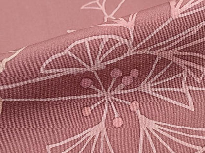 平和屋着物●訪問着　刺繍　イチョウ　銀杏　正絹　逸品　DABI9358ud