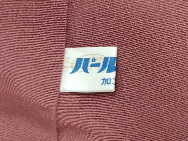 平和屋着物●訪問着　刺繍　イチョウ　銀杏　正絹　逸品　DABI9358ud