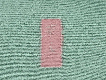 平和屋着物●訪問着　友禅　作家物　枝花文　シルエット　正絹　逸品　DABI9372ud