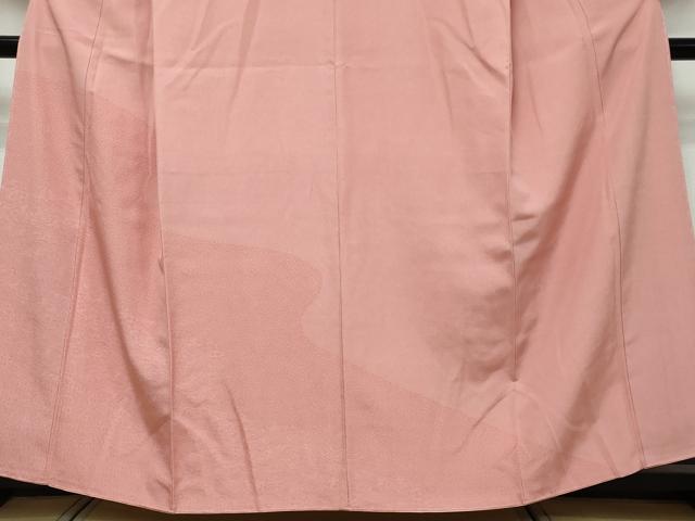 平和屋着物●小紋師　石塚幸生　江戸小紋　訪問着　道長草花文　正絹　逸品　未使用　DABI9377ud