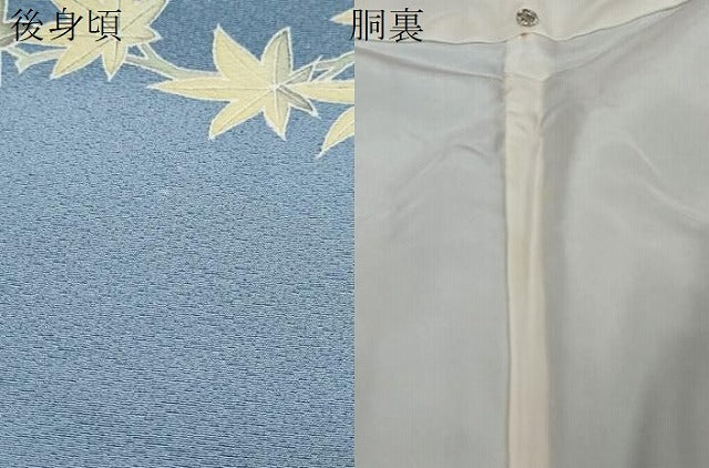 平和屋着物●色留訪問着　草花籬文　正絹　逸品　DABI9388ud