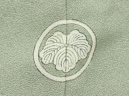 平和屋着物●訪問着　枝花文　暈し染め　金彩　正絹　逸品　DABI9390ud