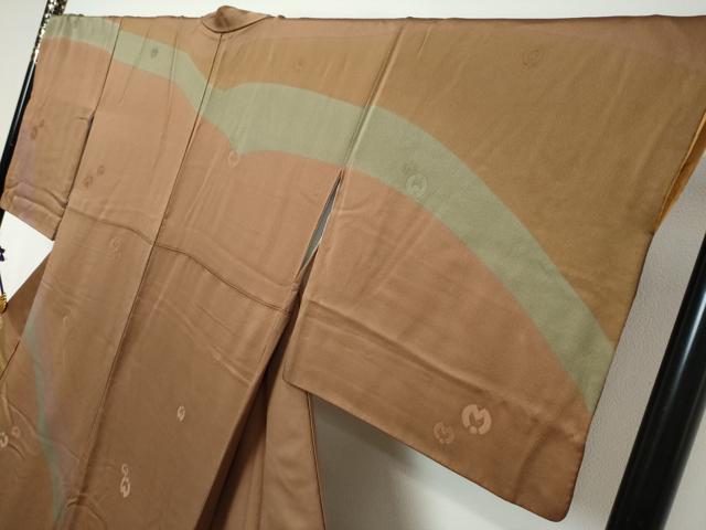平和屋着物●訪問着　抽象文様　正絹　逸品　DABI9414ud