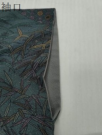 平和屋着物●訪問着　花鳥文　正絹　逸品　DABI9439ud