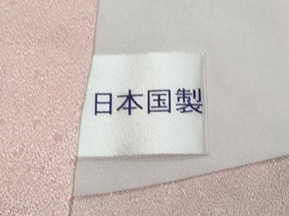 平和屋着物●豪華振袖　舞花文　暈し染め　金彩　銀通し地　正絹　逸品　DABI9448ud