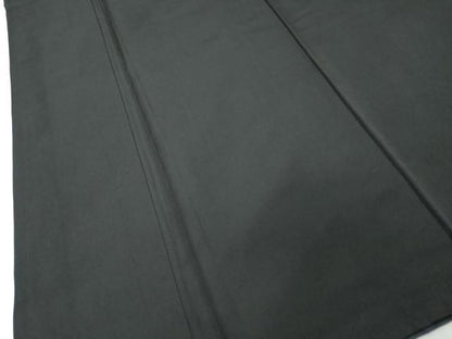 平和屋着物●男性　黒紋付　正絹　逸品　DABI9518ud