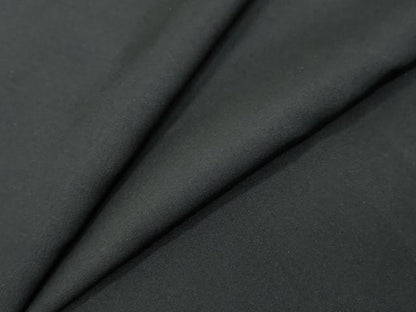 平和屋着物●男性　黒紋付　正絹　逸品　DABI9518ud