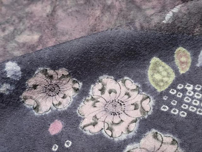 平和屋着物●染織工芸むつろ　辻が花　手描き　絞り　訪問着　辻が花　正絹　逸品　DABI9525ud