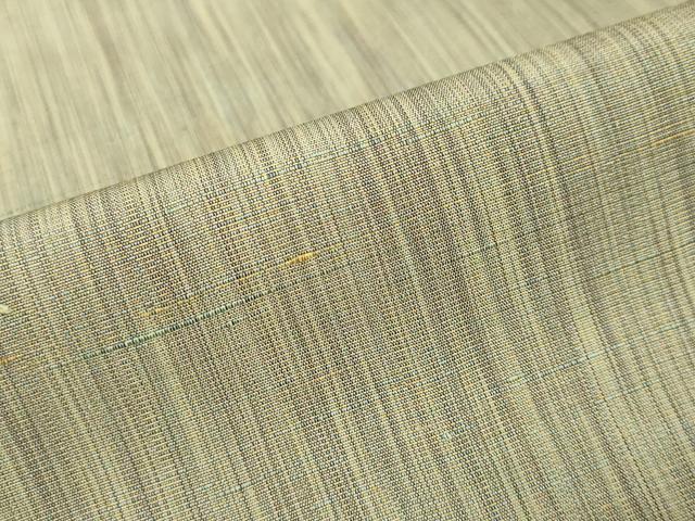 平和屋着物●上質な紬　霞文　正絹　逸品　未使用　DABI9534ud