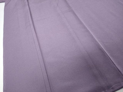 平和屋着物●上質な色無地　竜胆色　正絹　逸品　未使用　DABI9555ud