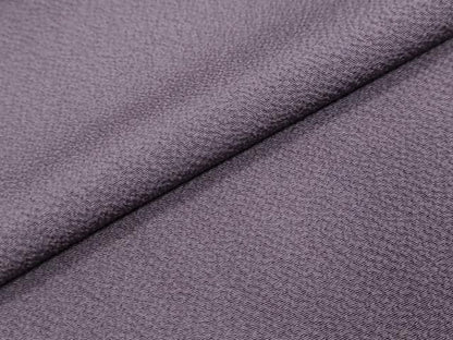 平和屋着物●上質な色無地　葡萄色　正絹　逸品　DABI9556ud