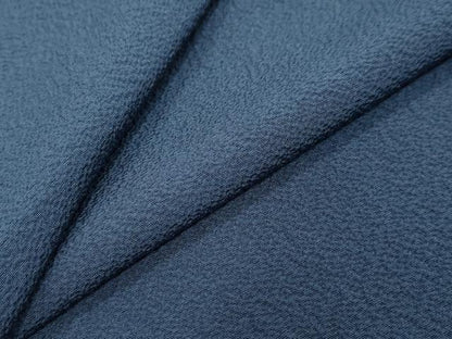 平和屋着物●上質な色無地　深縹色　正絹　逸品　DABI9557ud