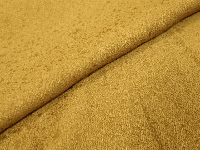 平和屋着物●上質な色無地　霞地紋　桑茶色　正絹　逸品　DABI9562ud