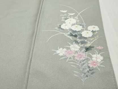 平和屋着物●訪問着　童子遊び　無落款　正絹　逸品　DABI9564ud