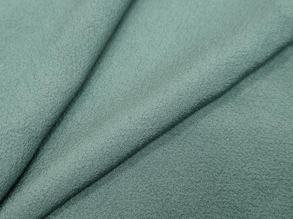平和屋着物●上質な色無地　山葵色　正絹　逸品　DABI9568ud