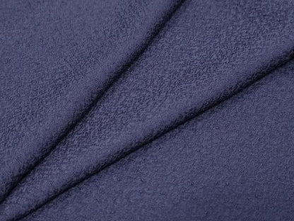 平和屋着物●上質な色無地　紋意匠　紫紺色　正絹　逸品　DABI9579ud