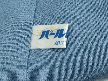 平和屋着物●着物作家　岡本龍三　訪問着　草花文　正絹　逸品　DABI9600ud