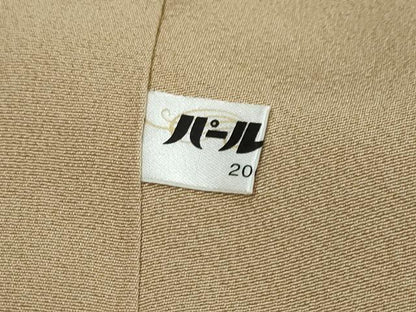 平和屋着物●訪問着　駒刺繍　草花文　暈し染め　金彩　正絹　逸品　DABI9602ud