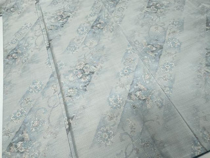 平和屋着物●本場大島紬　総絣　花鳥文　正絹　逸品　未使用　DABI9620ud