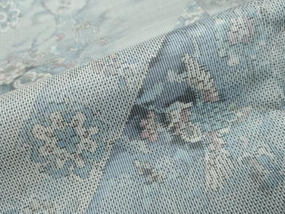 平和屋着物●本場大島紬　総絣　花鳥文　正絹　逸品　未使用　DABI9620ud