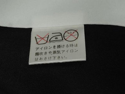平和屋着物●豪華黒留袖　友禅　作家物　風景草花文　正絹　逸品　DABI9626ud