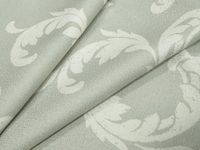 平和屋着物▼小紋　唐草文　洗える着物　DABI9629ud