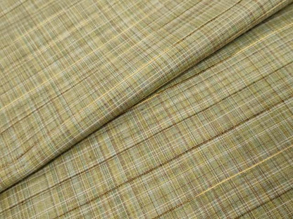 平和屋着物●上質な紬　霞文　正絹　逸品　DABI9634ud