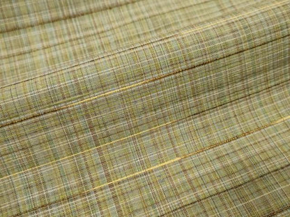 平和屋着物●上質な紬　霞文　正絹　逸品　DABI9634ud
